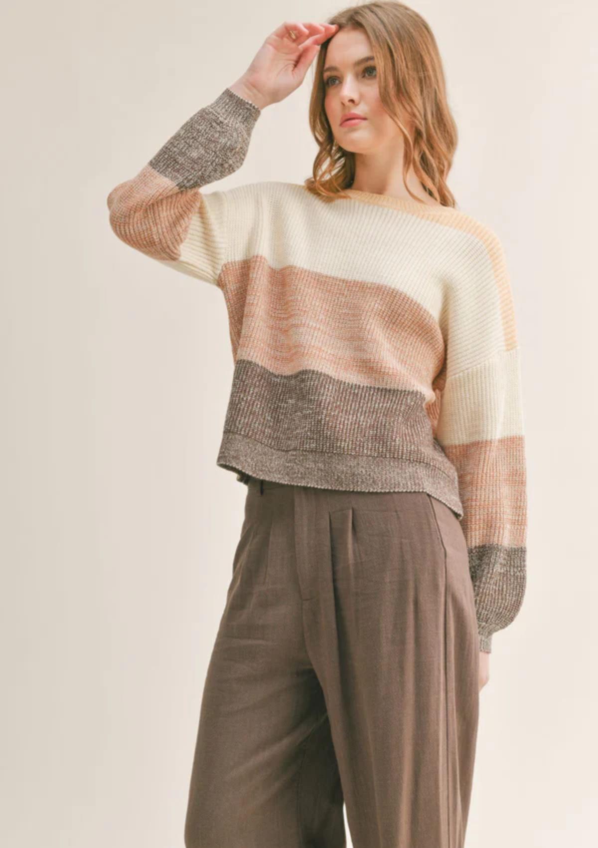 Miriam Colorblock Sweater
