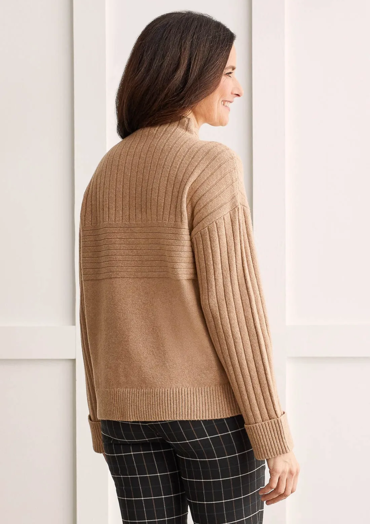 Rebecca Funnel Neck Sweater