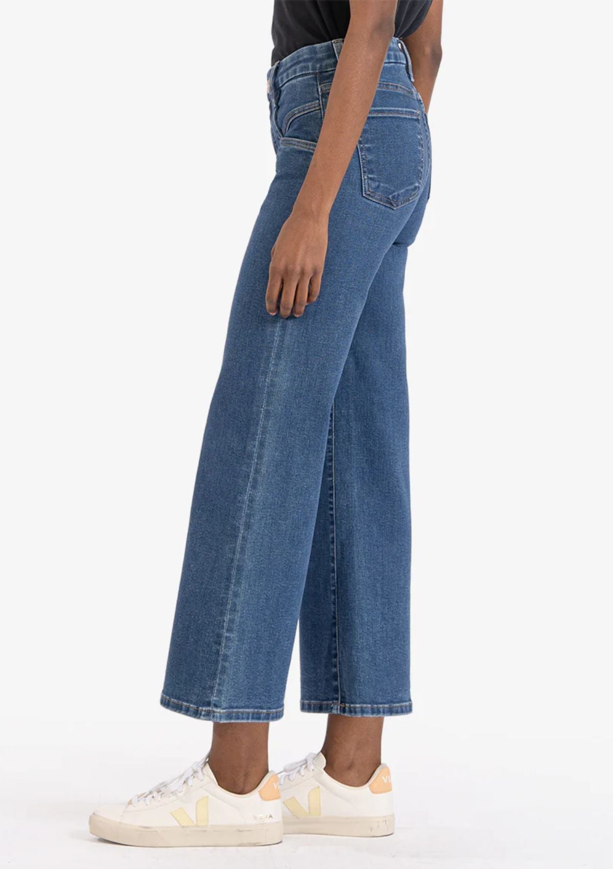 Meg Mid Rise Wide Leg Jeans, Movement