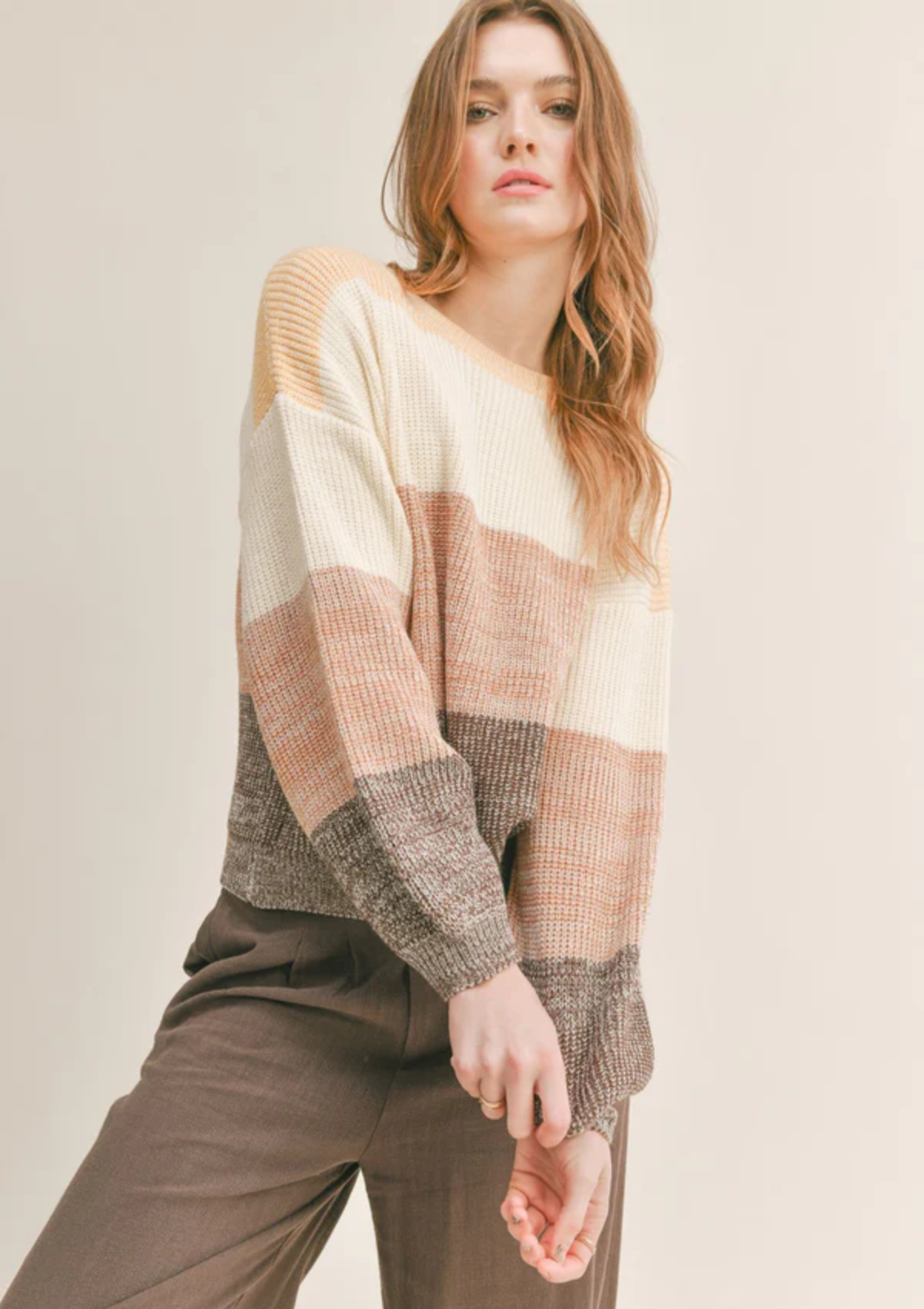 Miriam Colorblock Sweater