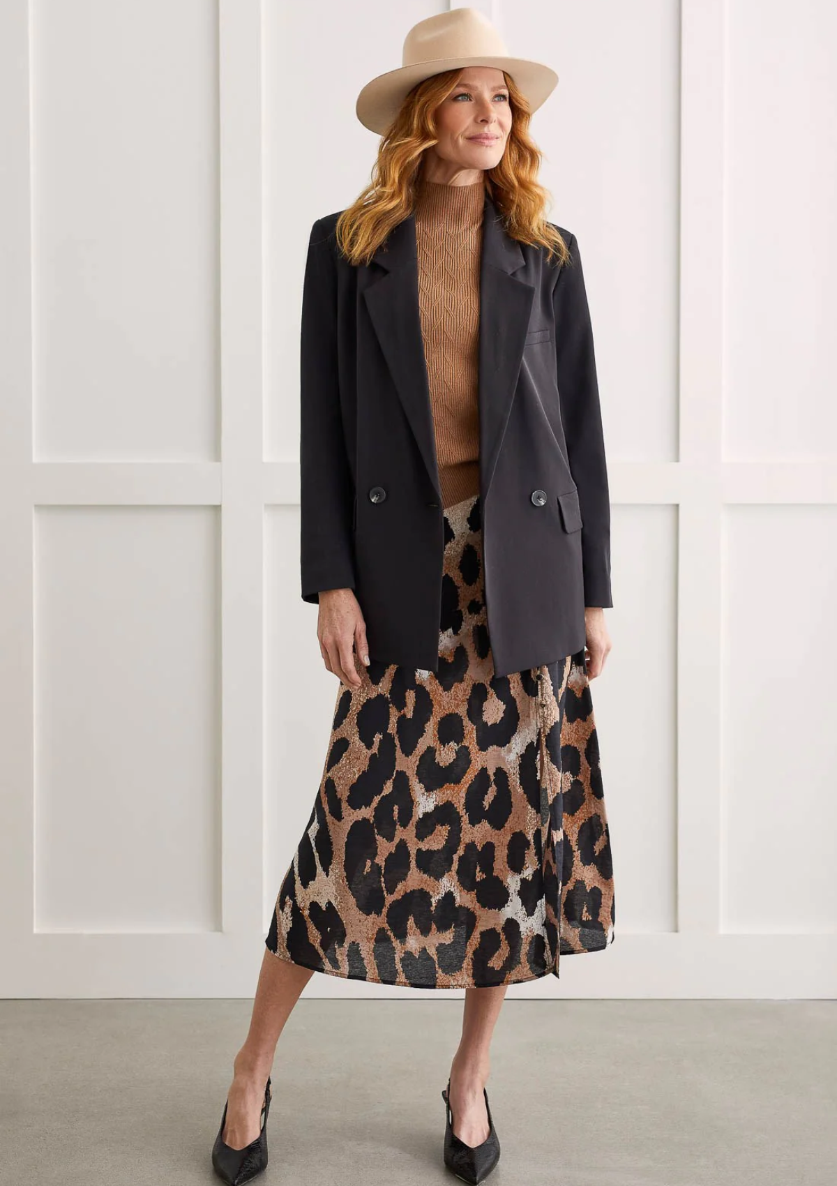 Kira Long Sleeve Lined Double Breasted Blazer