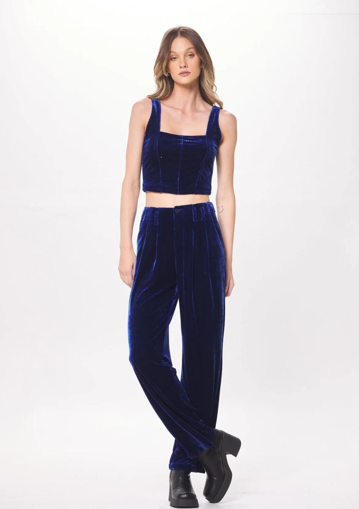 Bria Velvet Trouser