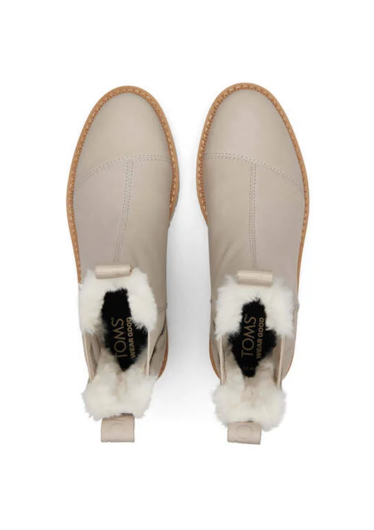 Dakota Leather Boot in Pebble Grey