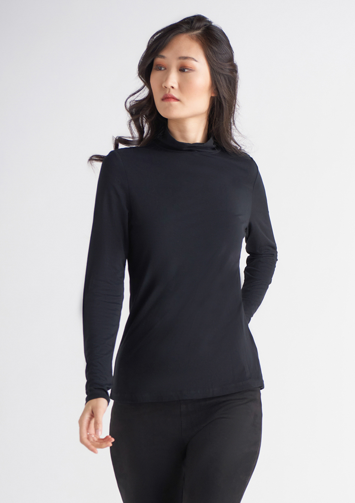 Evie Basic Knit Turtleneck
