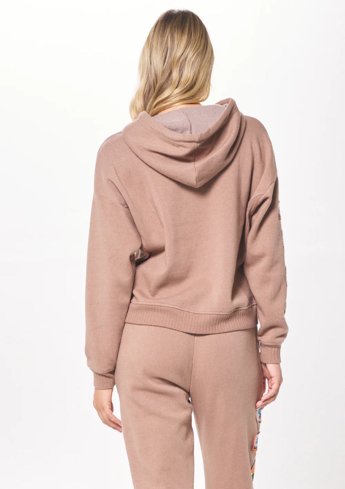 Vida Winter Fleece Patch Hoodie