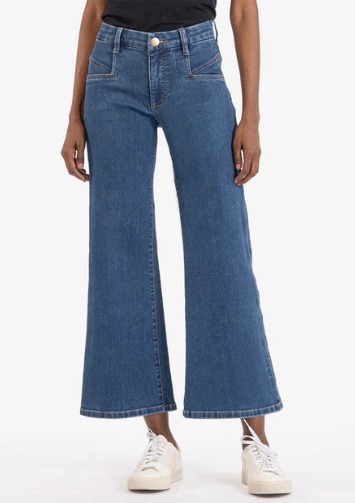 Meg Mid Rise Wide Leg Jeans, Movement