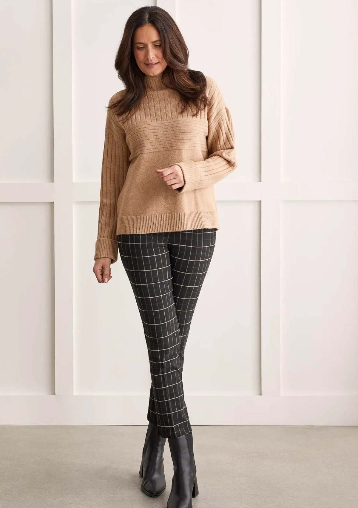 Rebecca Funnel Neck Sweater
