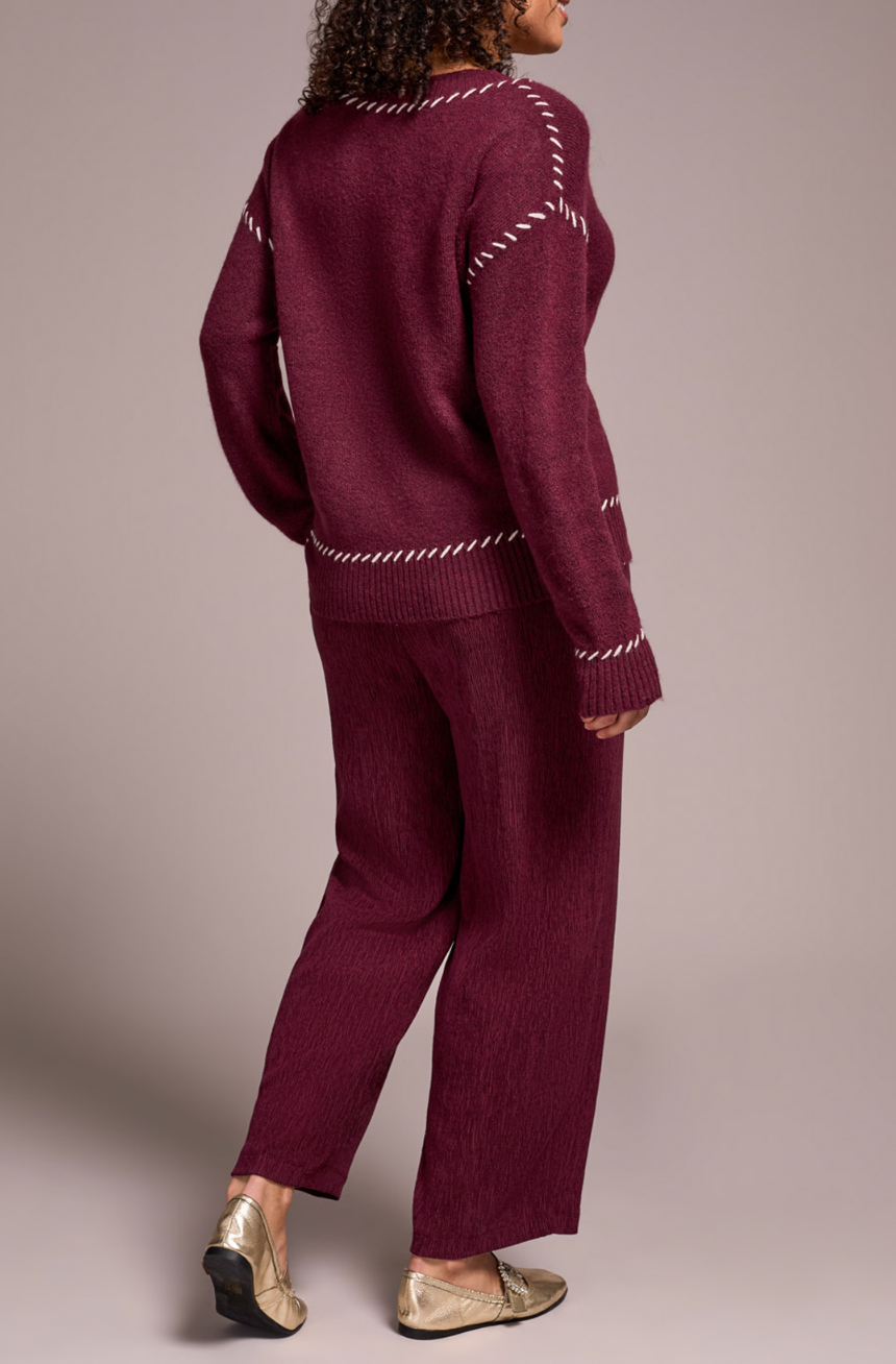 Long Sleeve Crew Neck Sweater