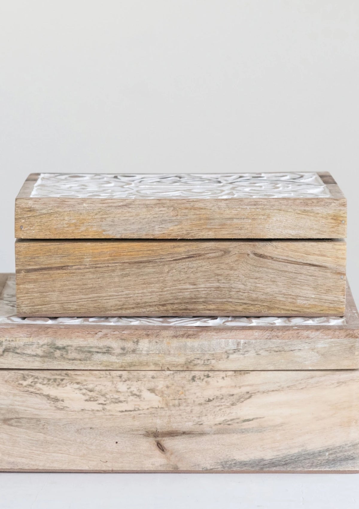11" Mango Wood Box -Creative Co-op- Ruby Jane-