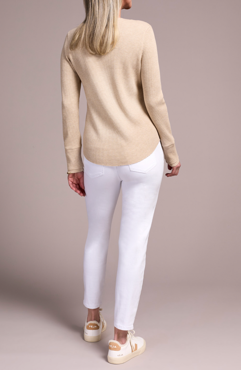 Henley Top with Buttons