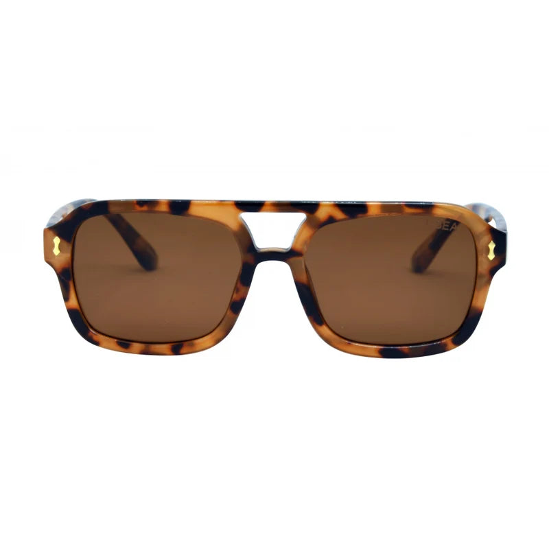 Royal Sunglasses, Yellow Tortoise/Brown Polarized Lens
