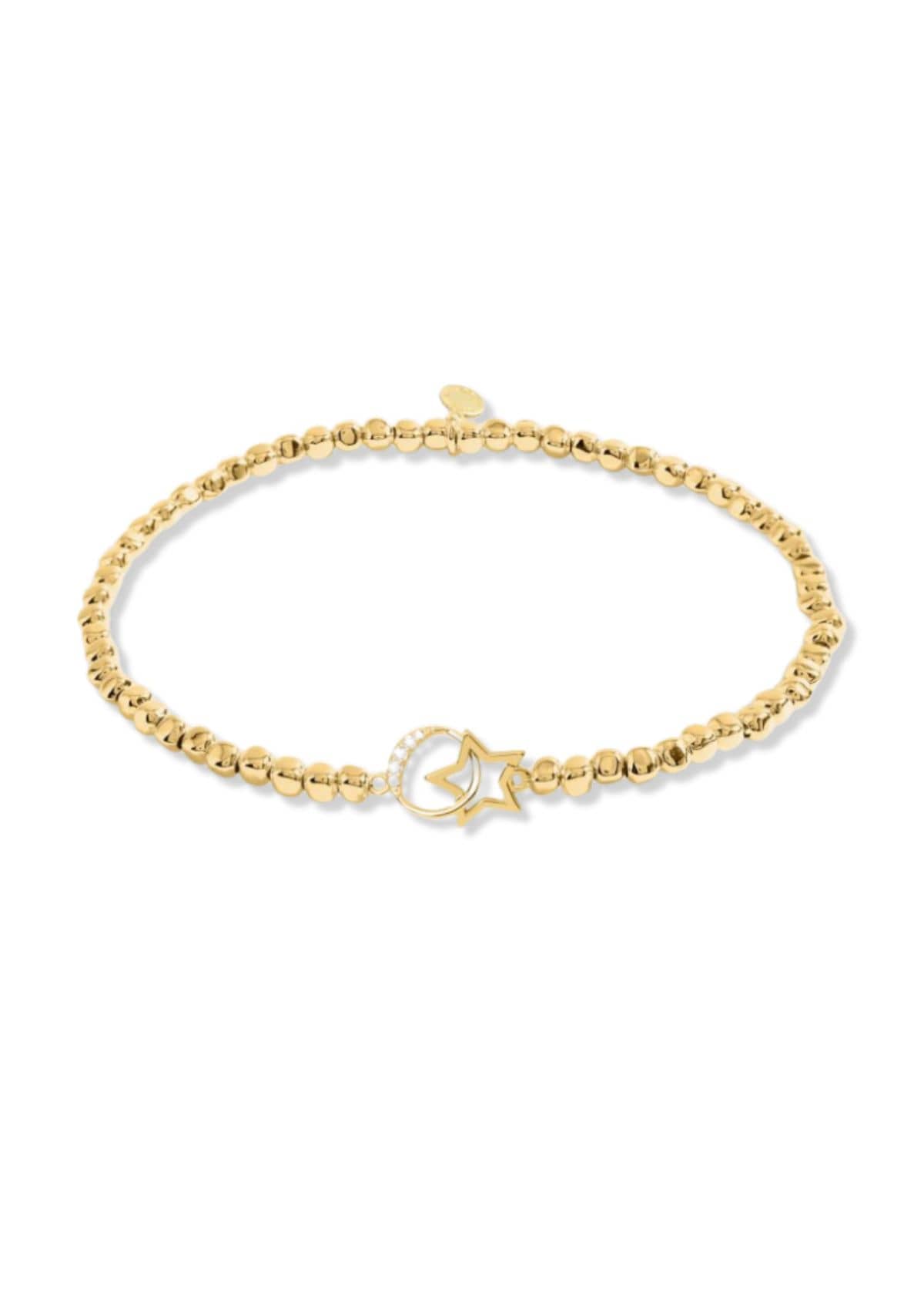 "Forever Yours Always Dream Big" Gold Bracelet