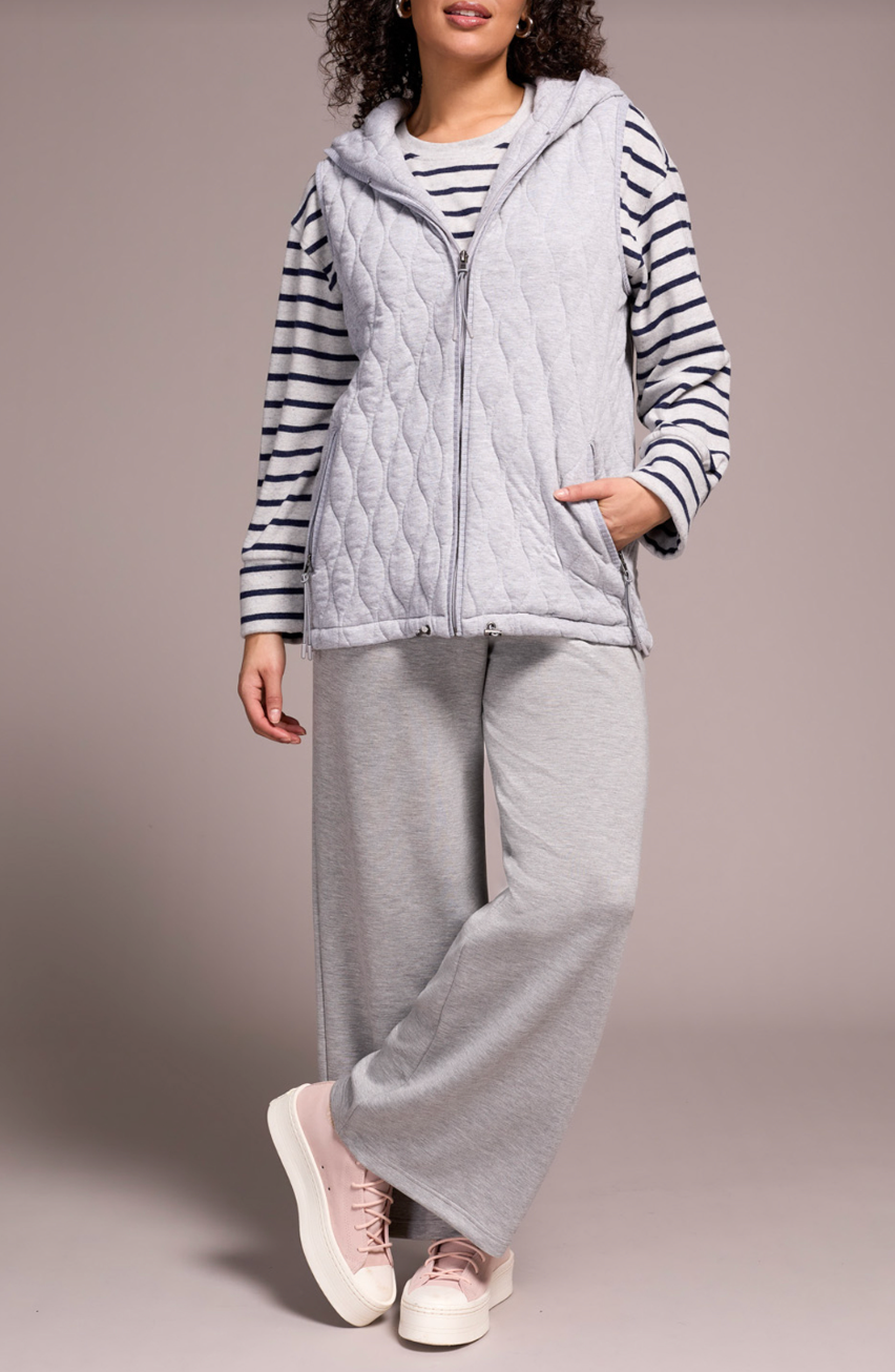 Vest with Zip Front and Hood