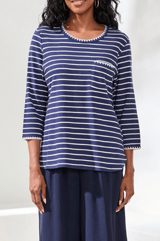 3/4 Sleeve - 3/4 Sleeves - Casual Tops - Ruby Jane & Valleygirl Boutique.