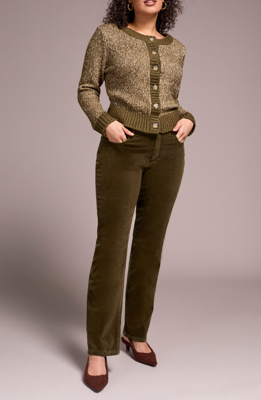 Fly Front 5-Pocket Pants