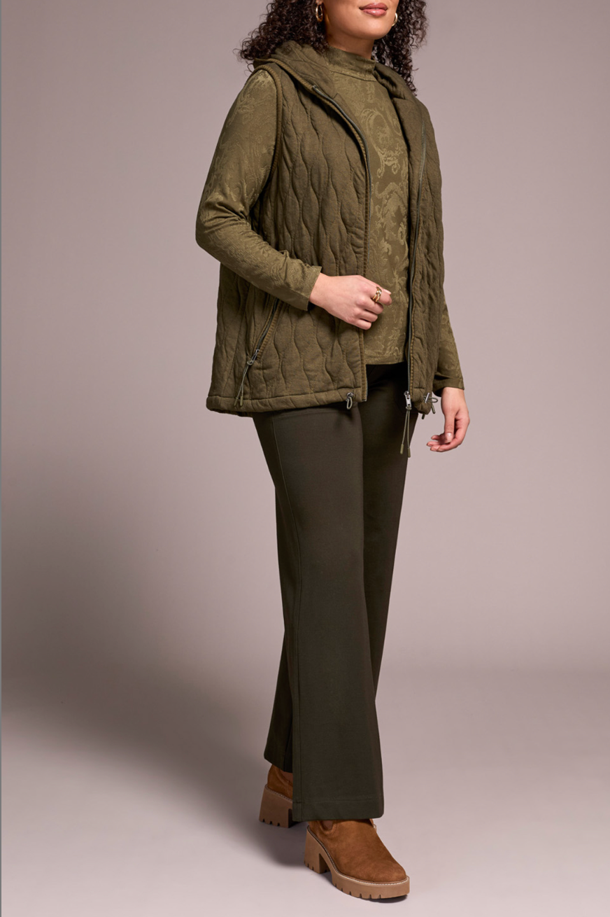 Vest with Zip Front and Hood