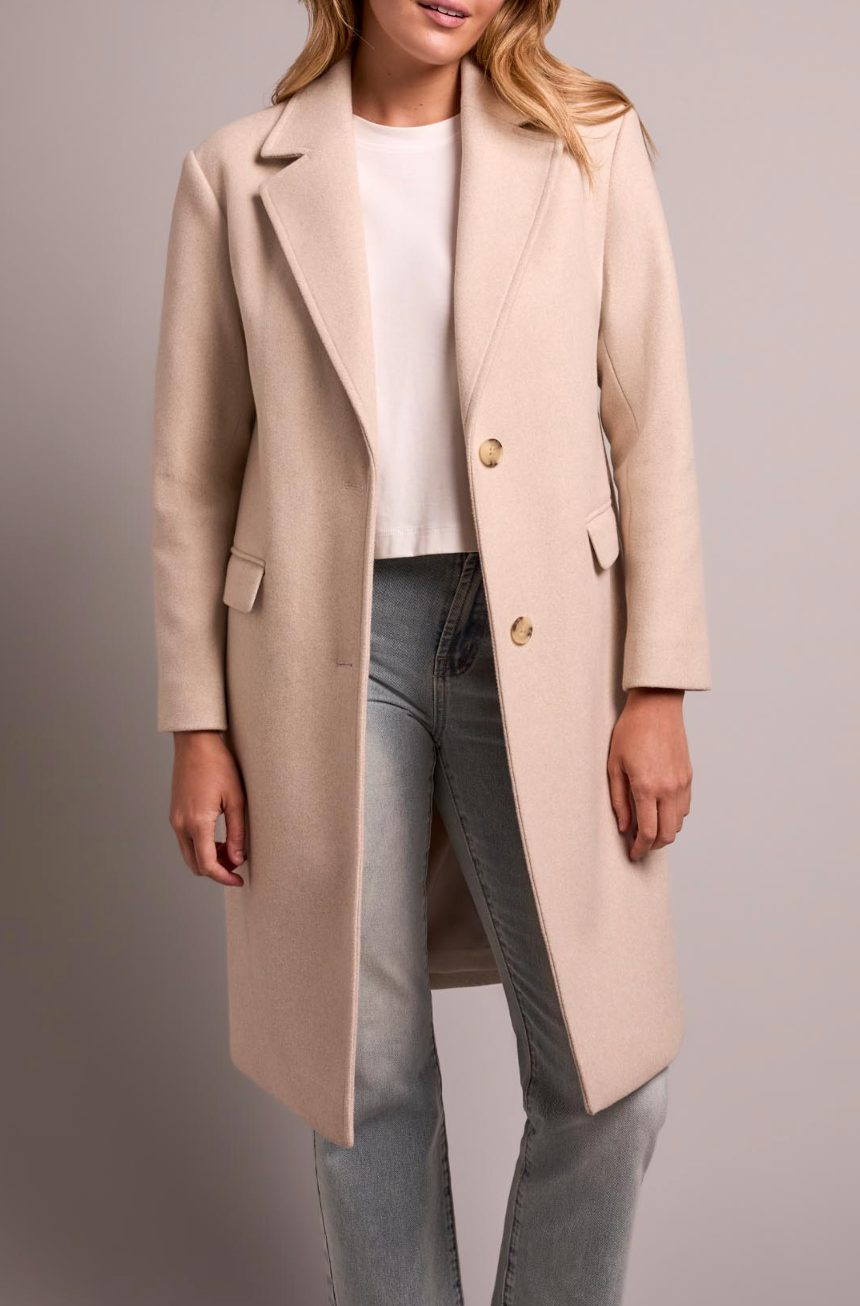 Car Coat with Fooler Hoodie