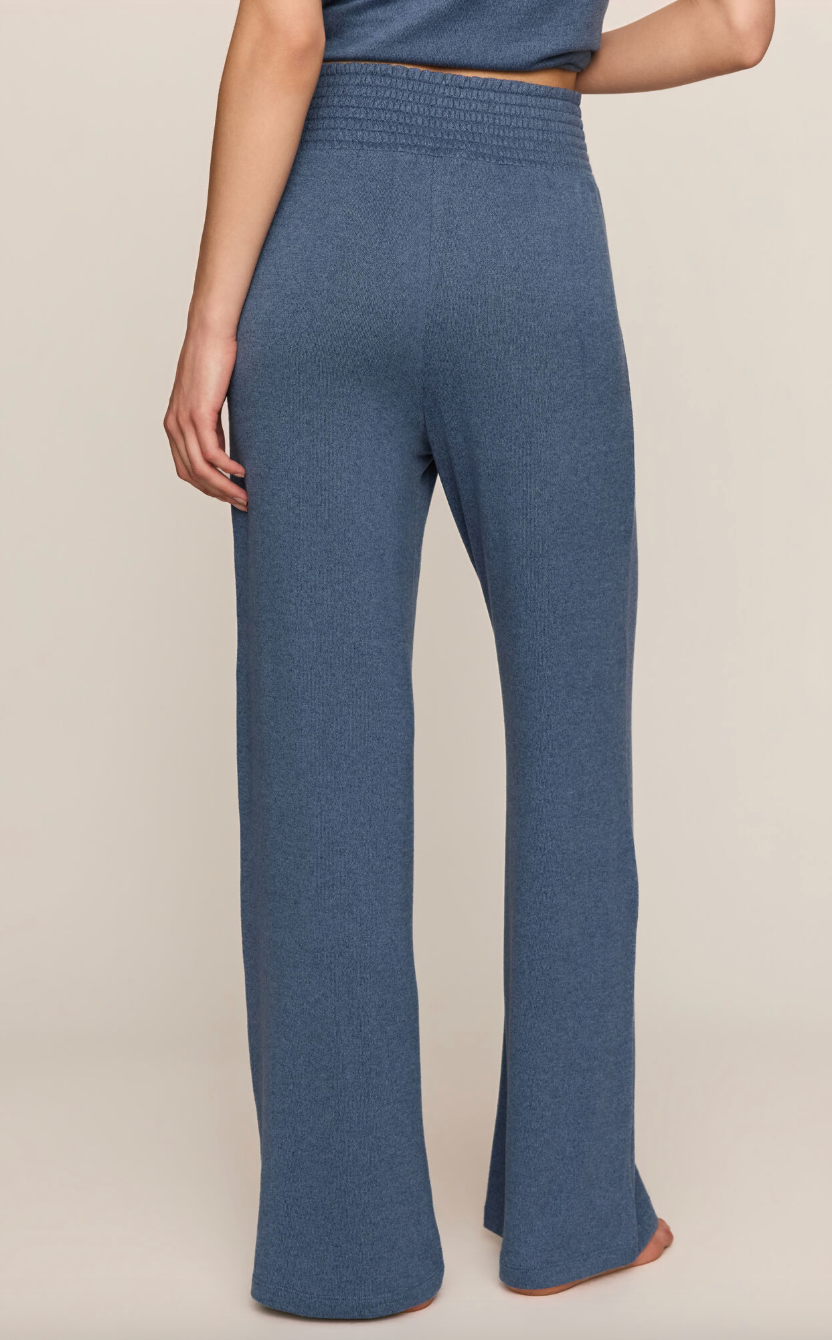 Dawn Smocked Pant - True Navy