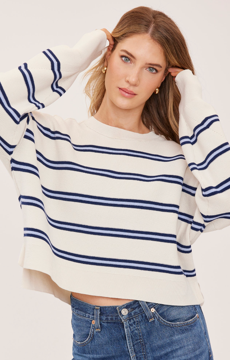 "Echo Stripe" Sweater