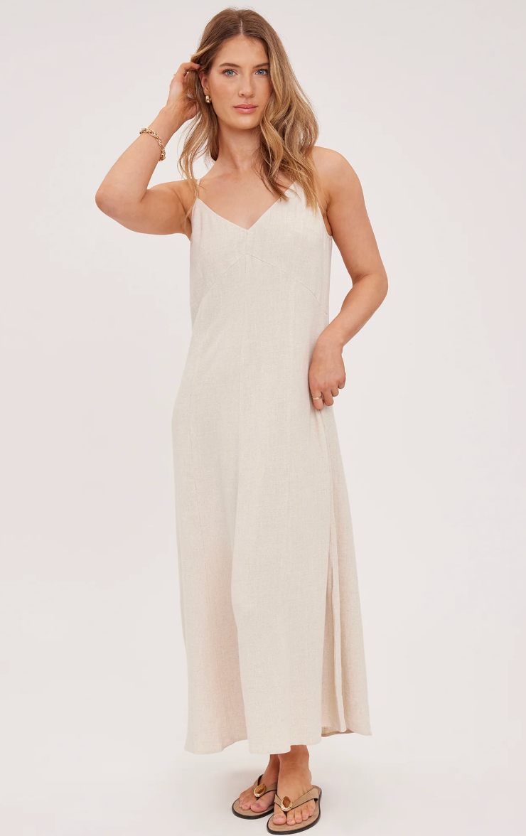 "Virginia" Linen Dress