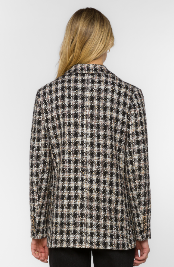 "Majesty" Structured Tweed