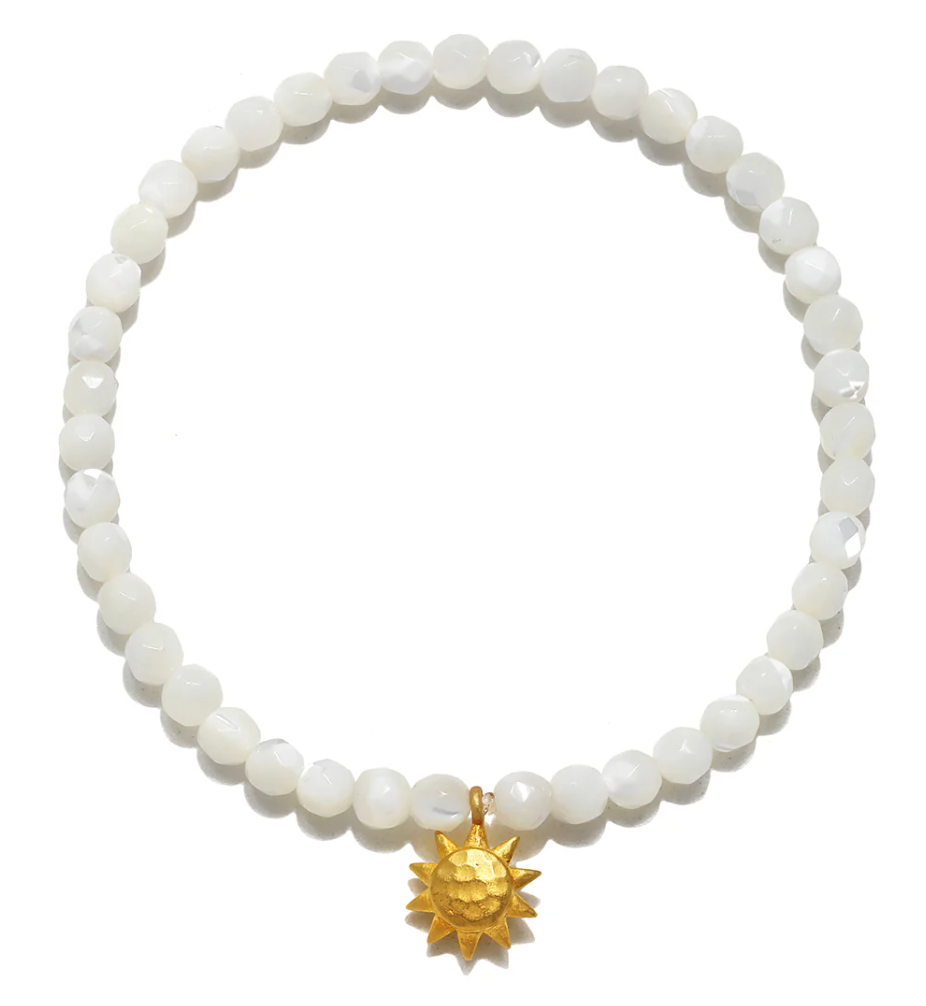 Mother of Pearl Sun Bracelet