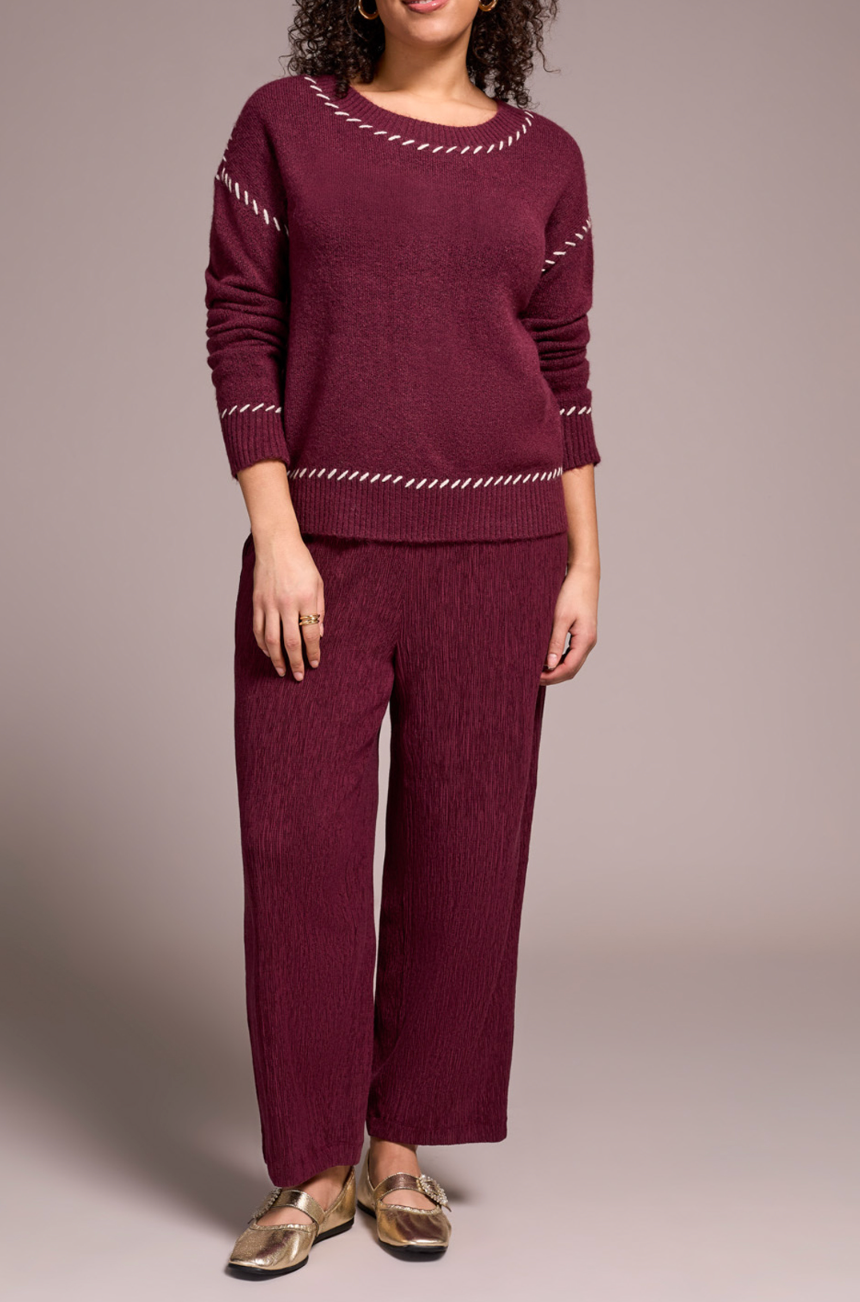 Long Sleeve Crew Neck Sweater