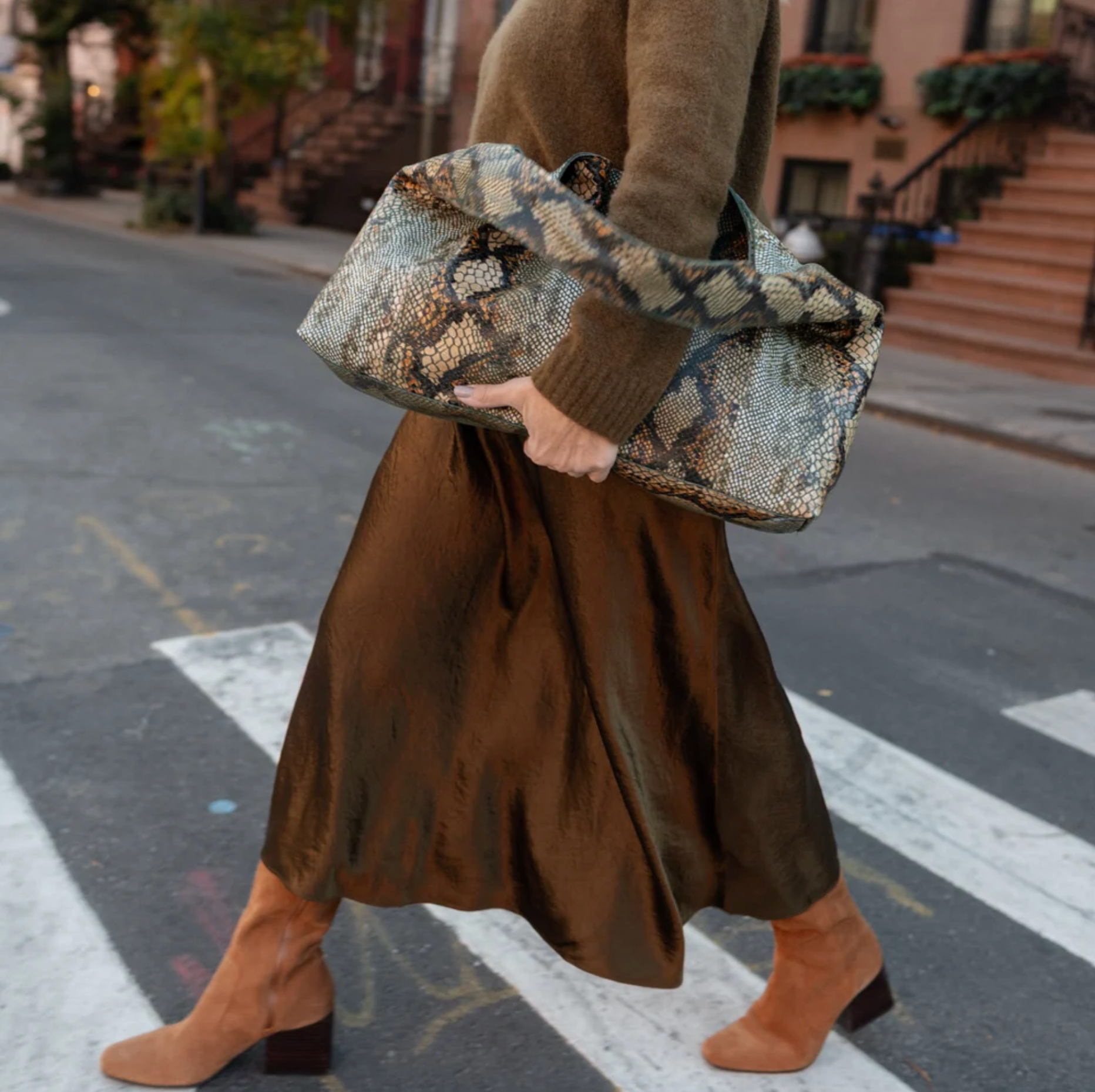 Lindsey Tote Shoulder Bag - Desert Trail