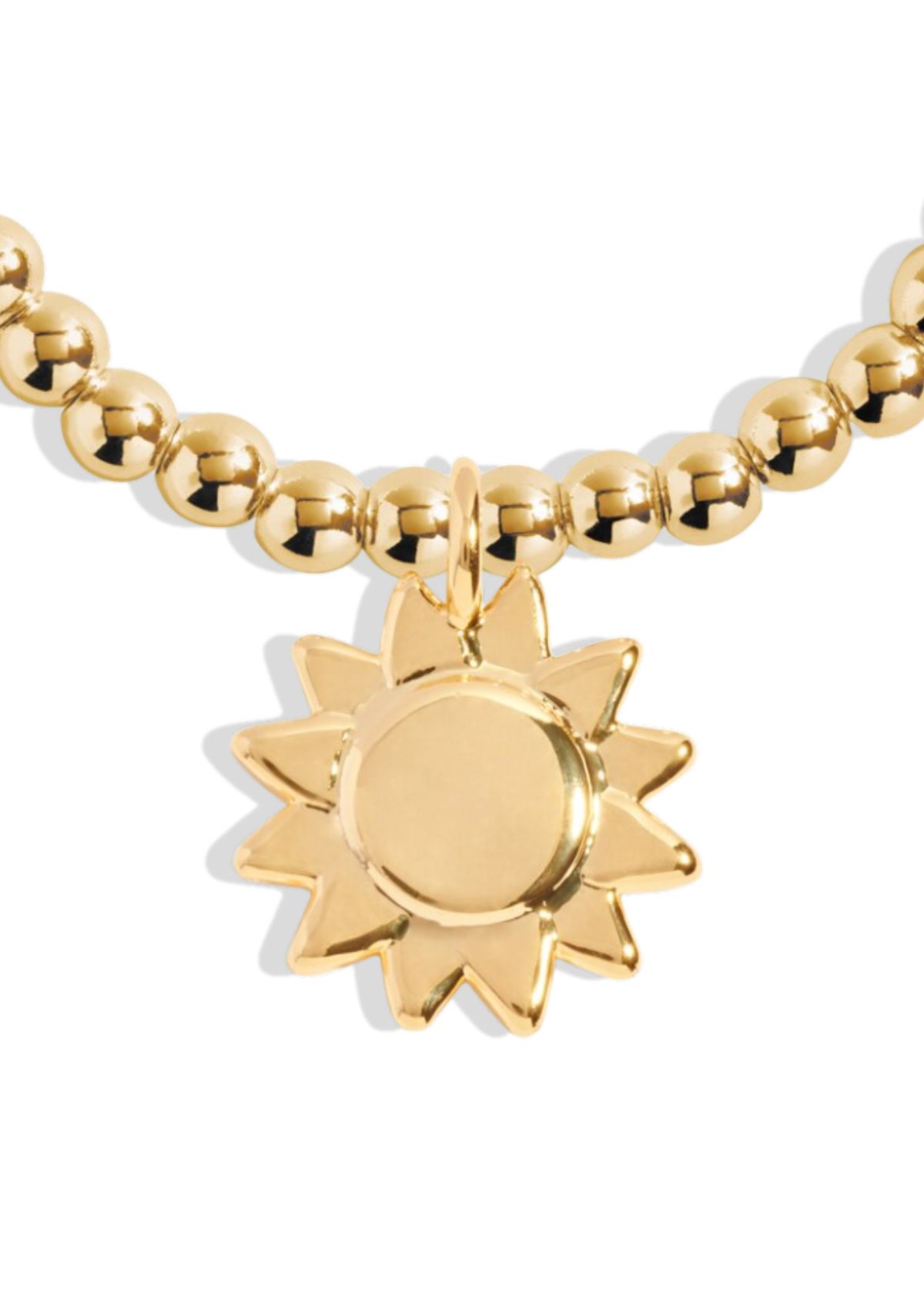 A Little "You Are My Sunshine" Gold Stretch Bracelet -A Littles & CO- Ruby Jane-