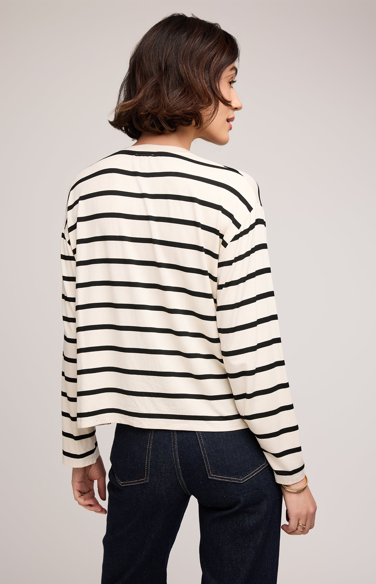 Striped Long Sleeve Top "Indy"