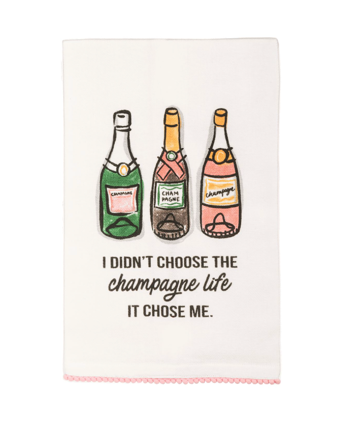 Champagne Life Art Towel