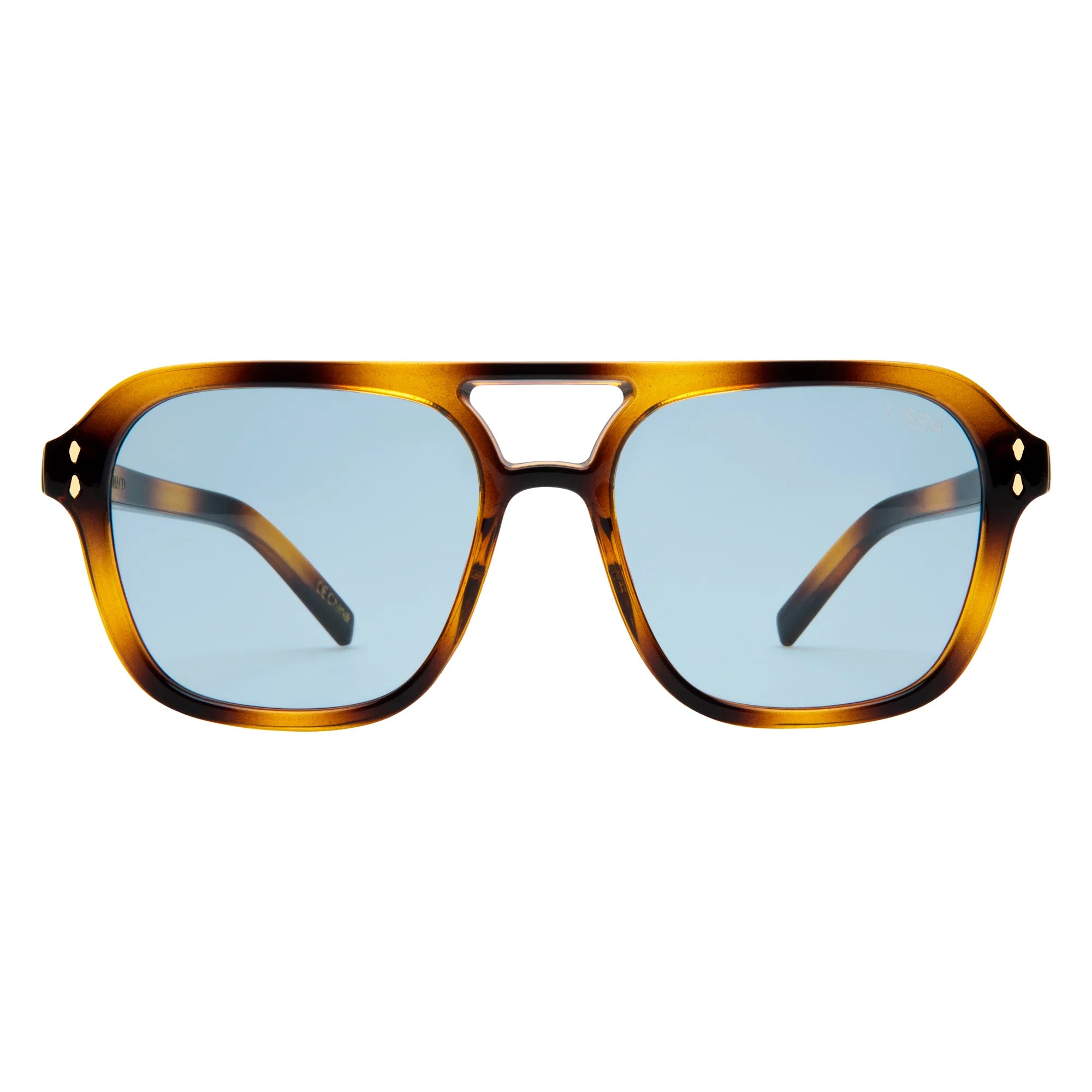 Monaco Sunglasses, Tiger/Ocean Polarized Lens