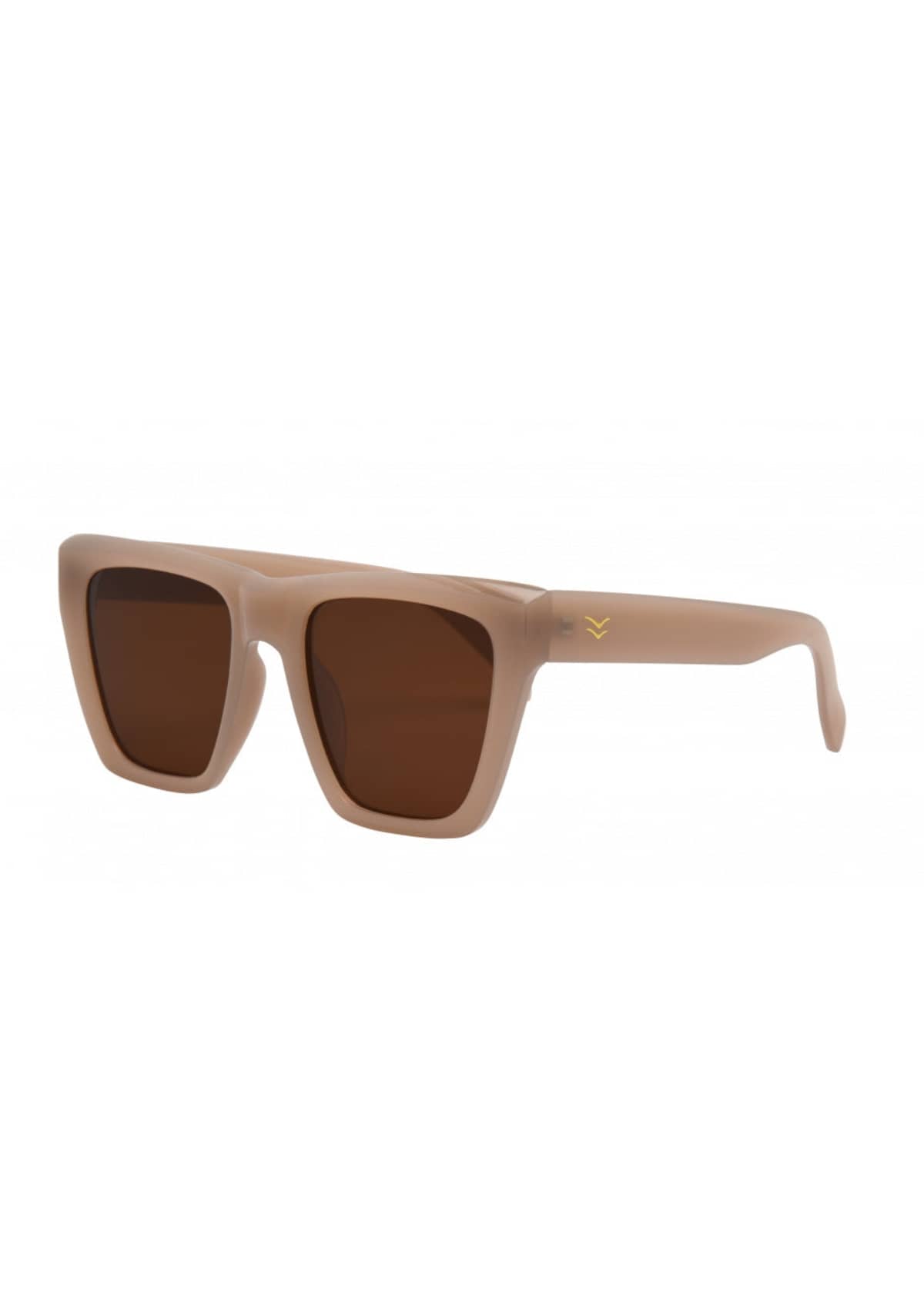 Ava Polarized Sunglasses - Oatmeal Brown -ISEA- Ruby Jane-