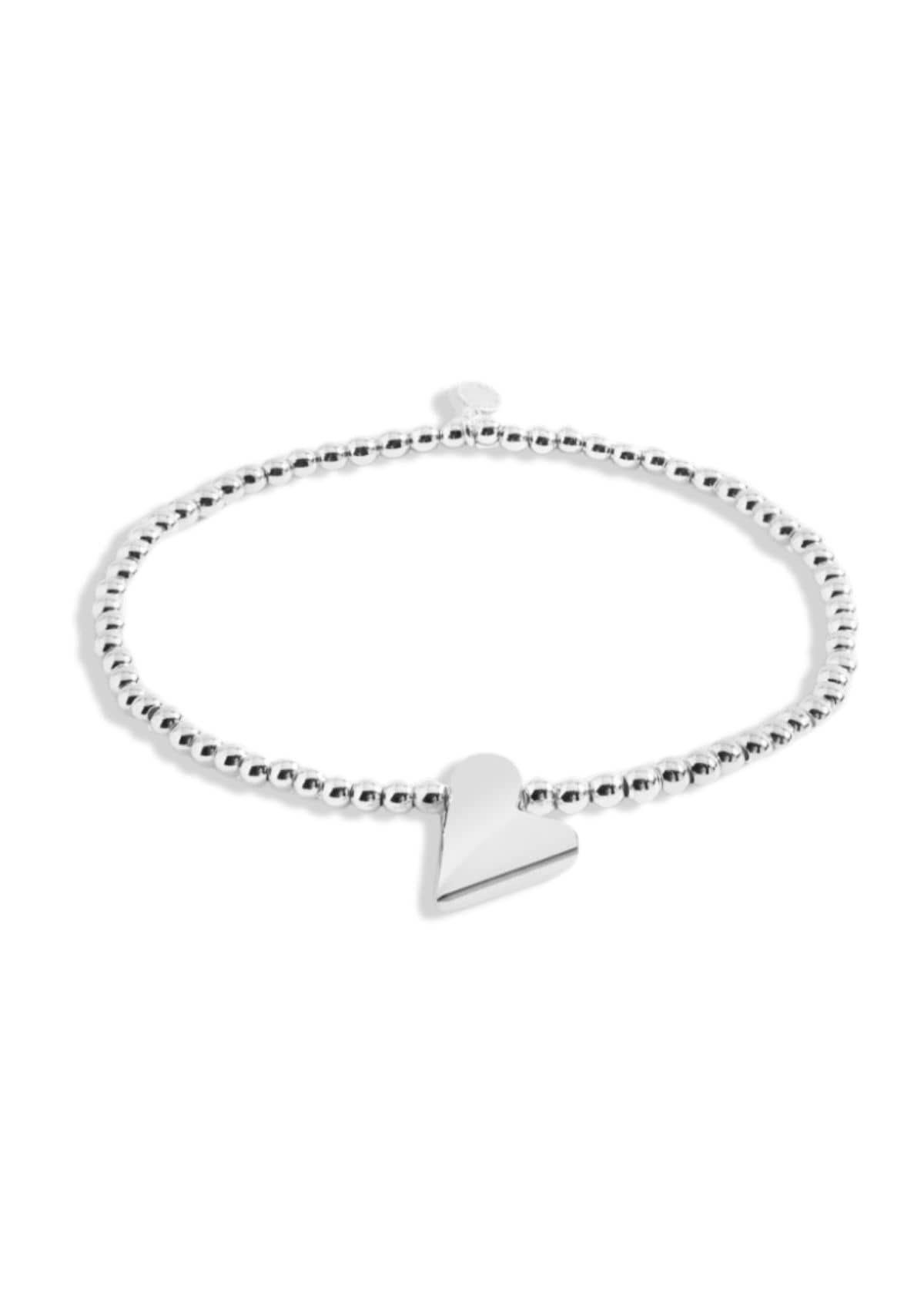 "Best Friend" Silver Stretch Bracelet -A Littles & CO- Ruby Jane-