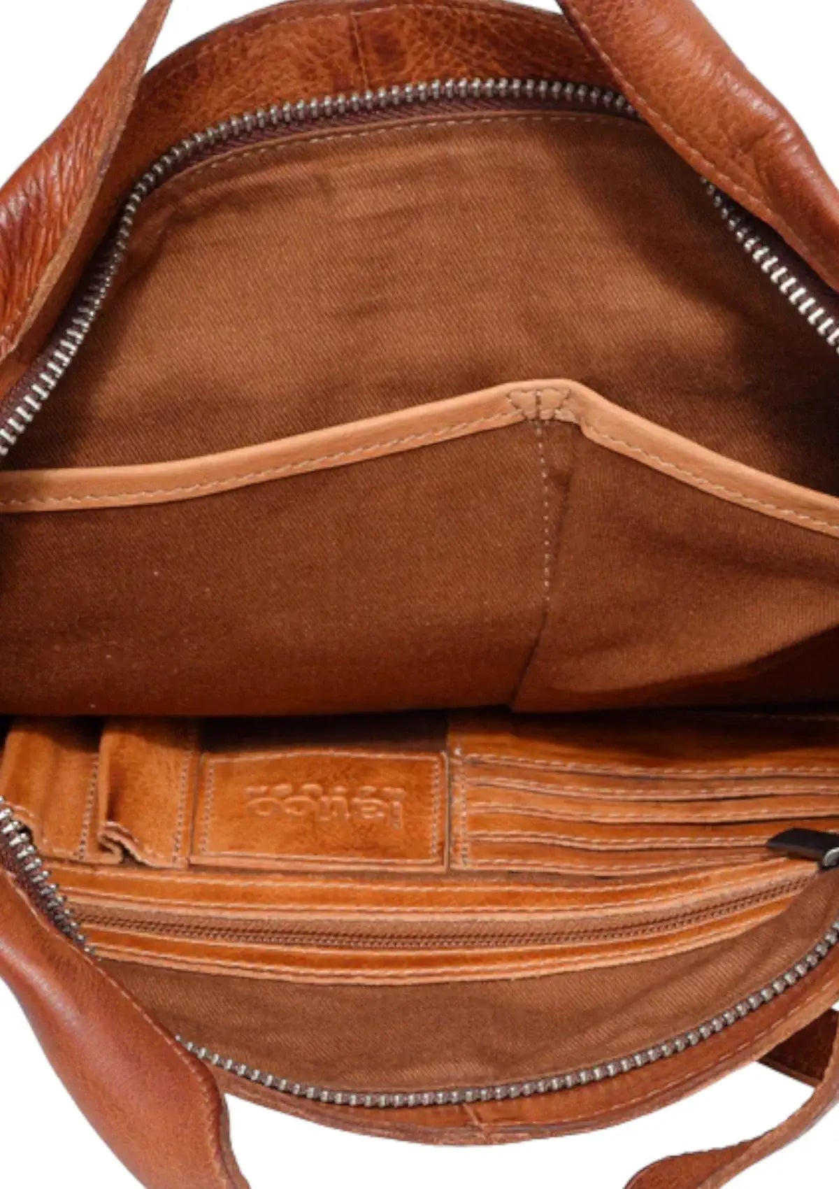 Pockets with handle straps.