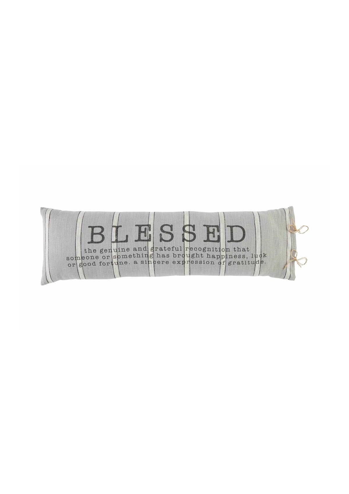 'Blessed' Definition Throw Pillow -Mud Pie- Ruby Jane-