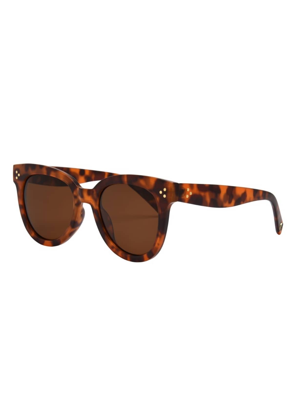 Cleo Brown Polarized Lenses Sunglasses -ISEA- Ruby Jane-