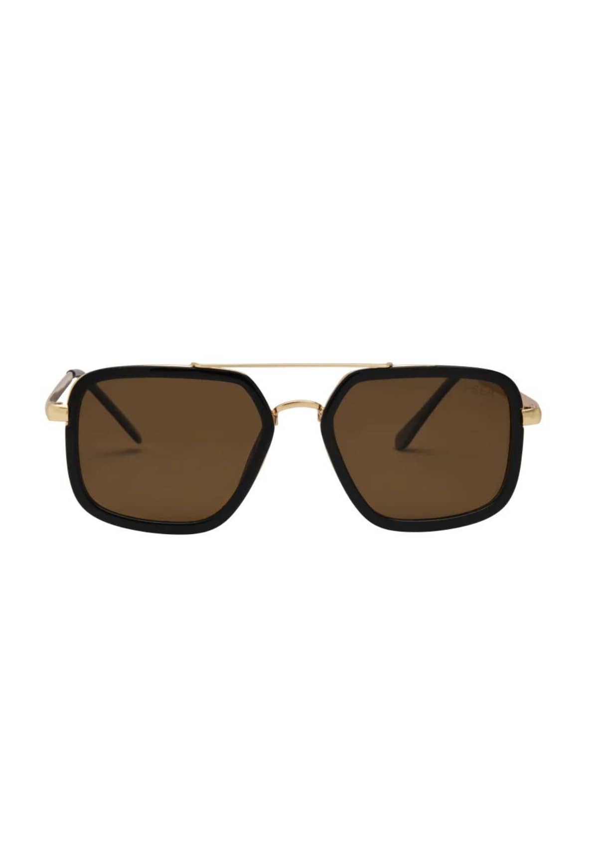Cruz Polarized Sunglasses - Black Brown -ISEA- Ruby Jane-