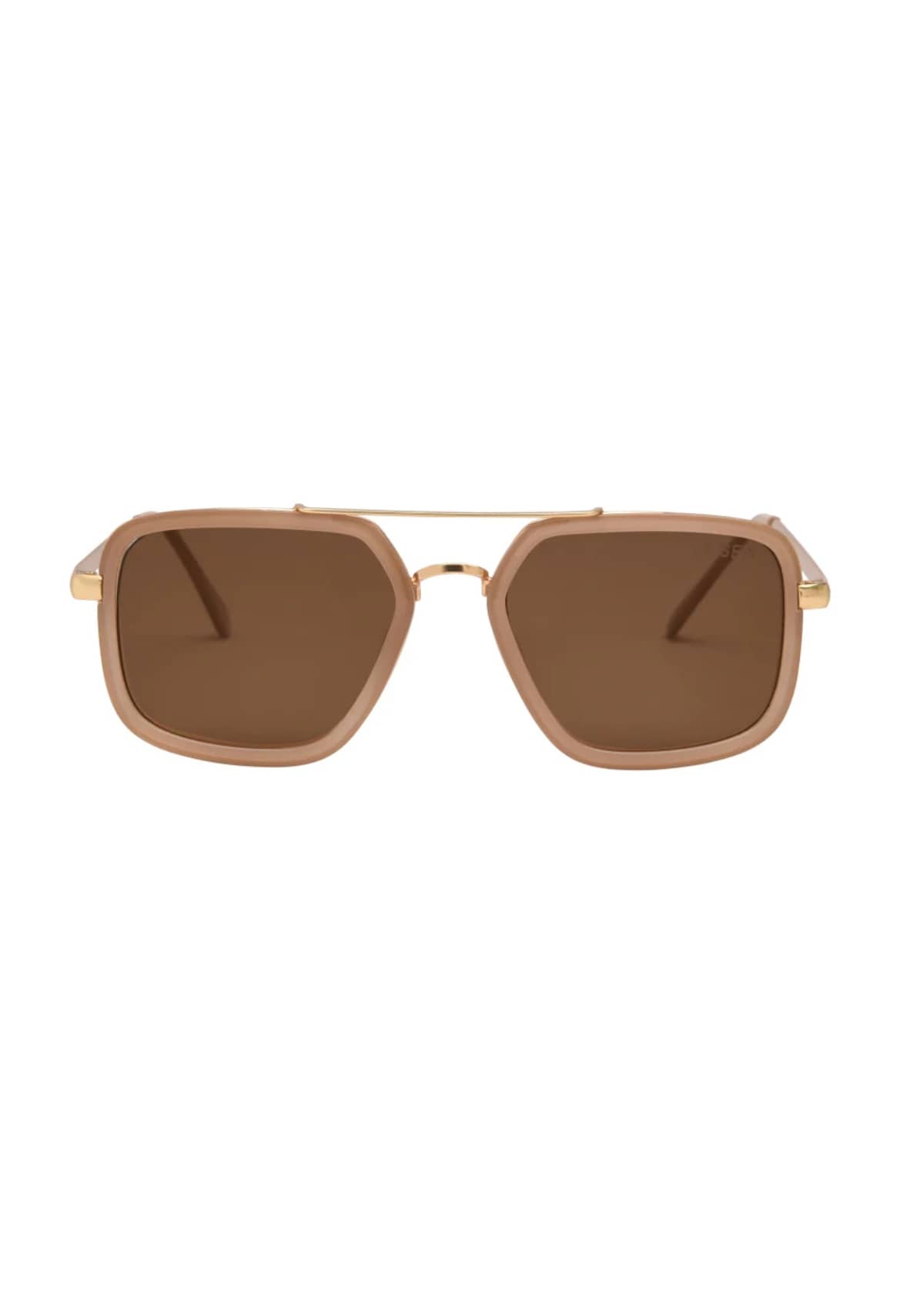 Cruz Polarized Sunglasses - Oatmeal Brown -ISEA- Ruby Jane-
