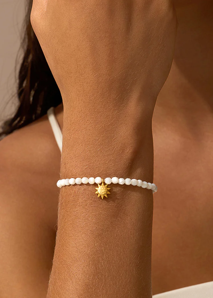 Mother of Pearl Sun Bracelet