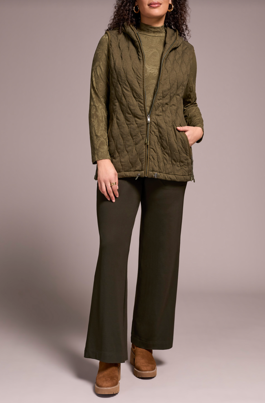Vest with Zip Front and Hood