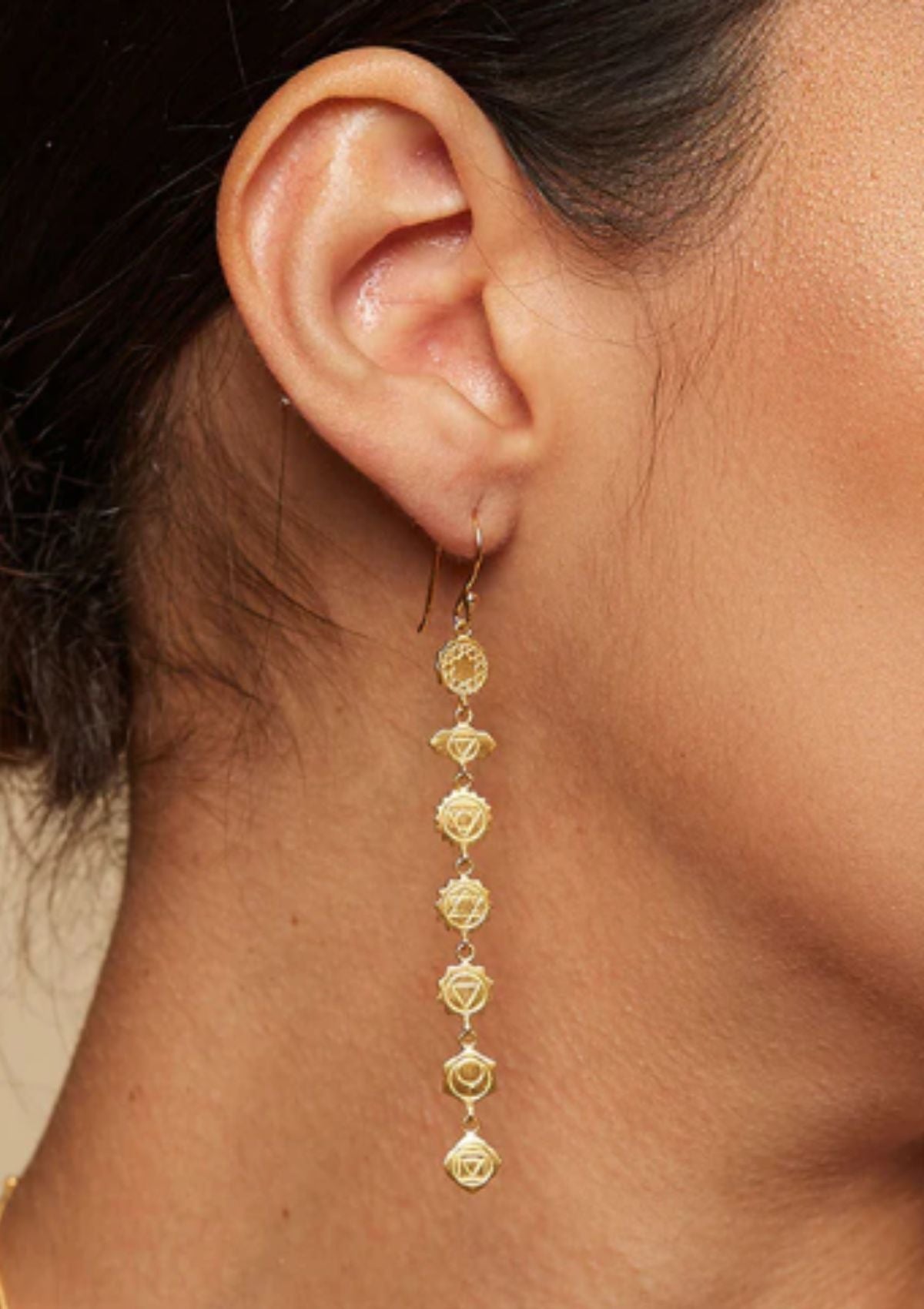 Dot Gold Earring -Satya Jewelry- Ruby Jane-