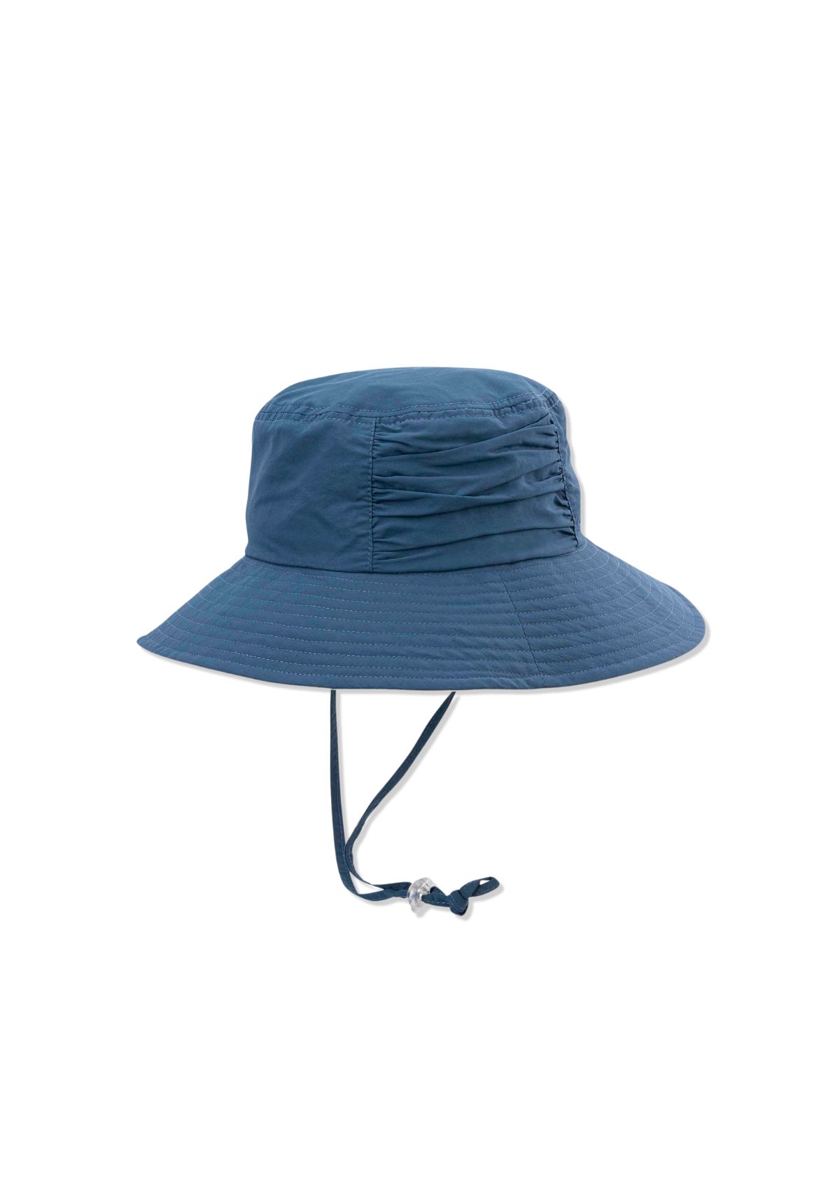 Dover Wide Brim Fabric Sun Hat with UPF 50+ Detachable Chin Cord - Marine -Pistil /Fox River/ FTP Designs / Isotoner / Totes- Ruby Jane-