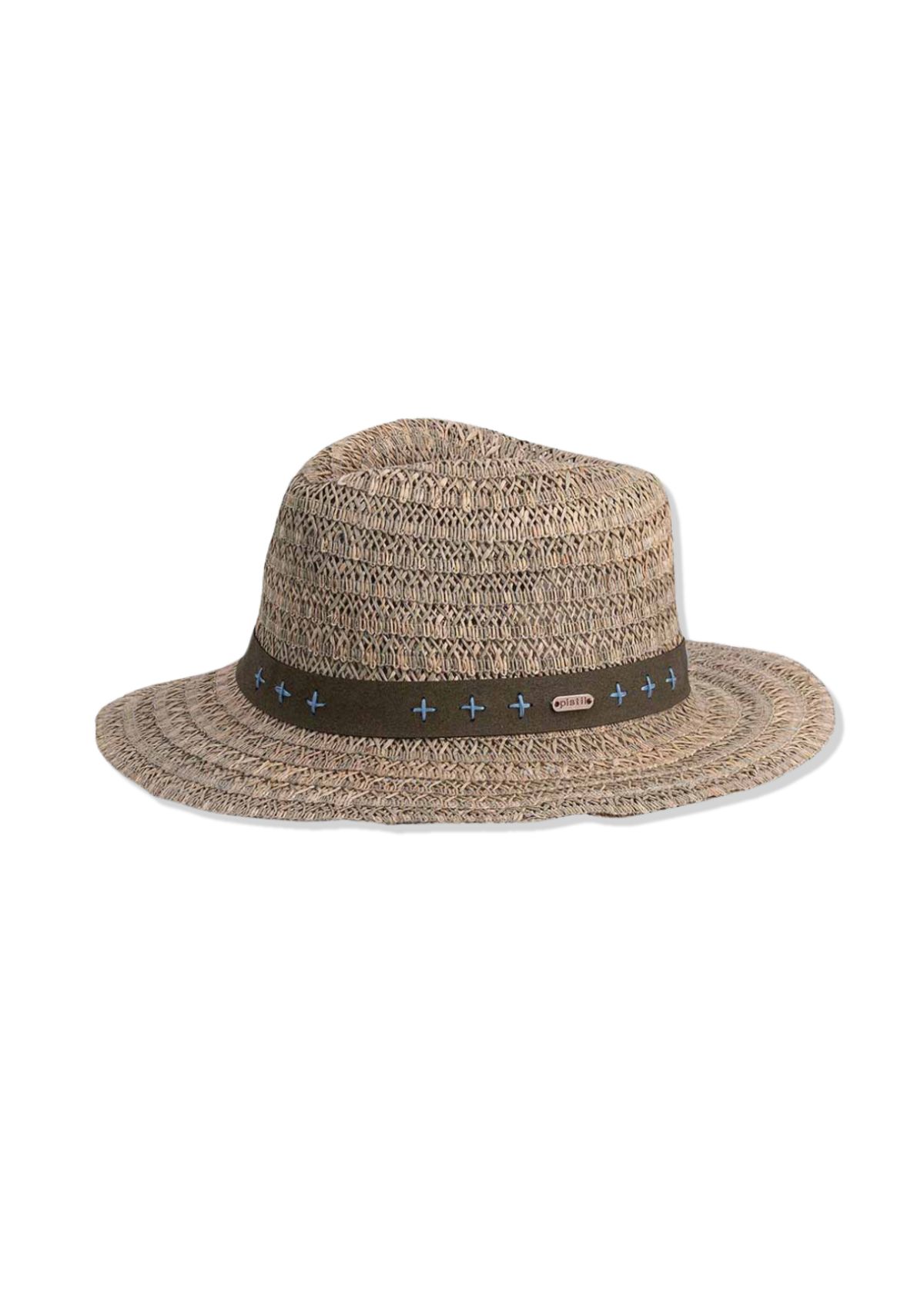 Dune Sunhat Airy Open Weave Seagrass Full Brim - Olive -Pistil /Fox River/ FTP Designs / Isotoner / Totes- Ruby Jane-