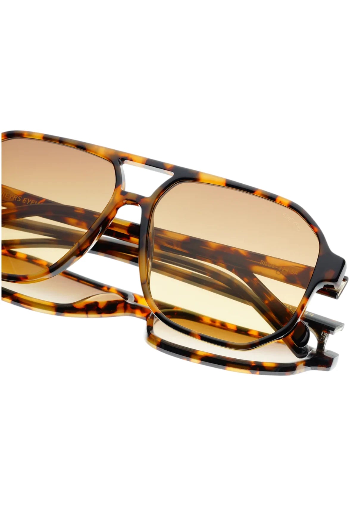 Billie Aviator Sunglasses - Tortoise Brown