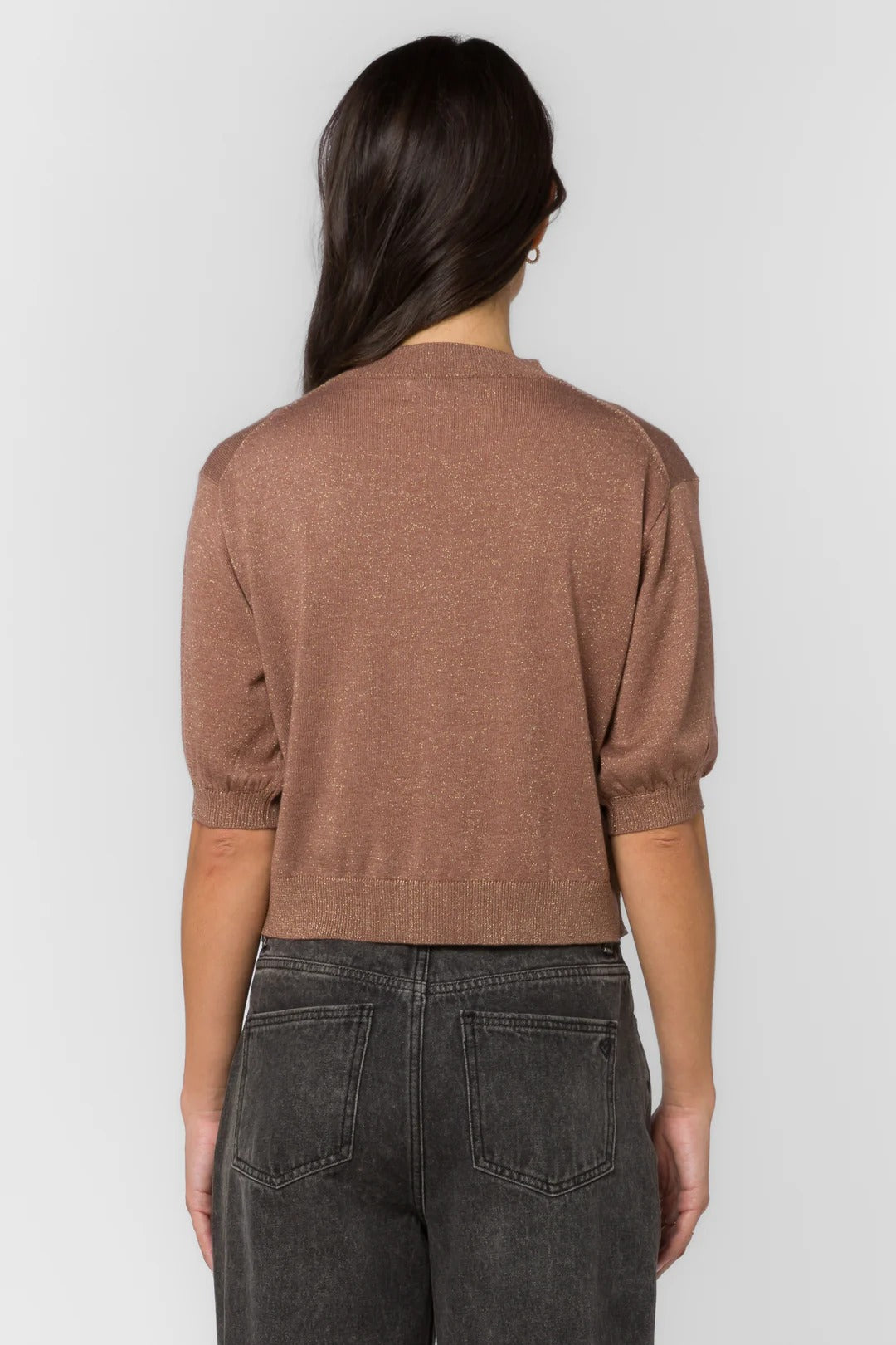 Fendy Short Sleeve Crop Top