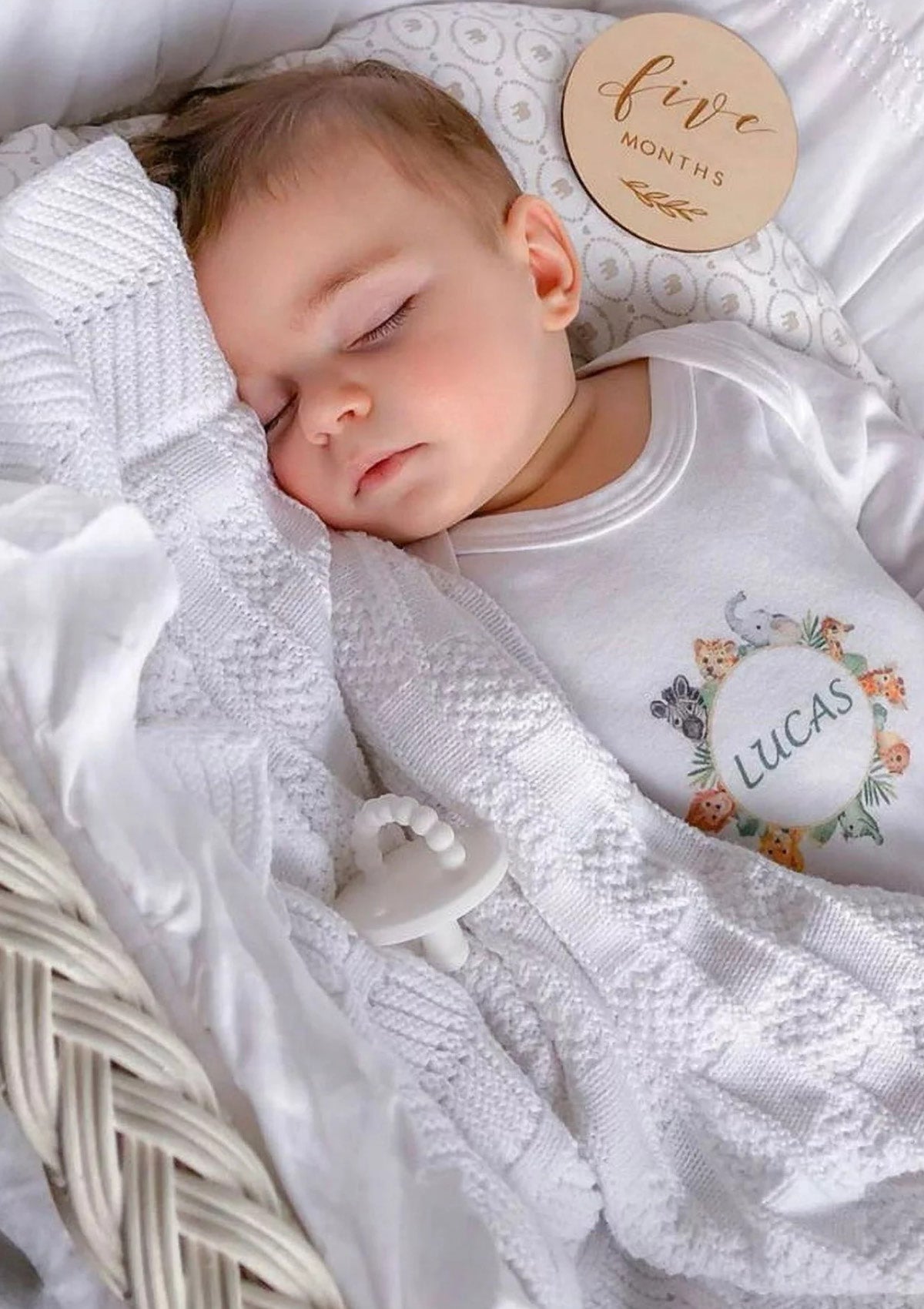 Fancy Baby Blanket -Elegant Baby- Ruby Jane-