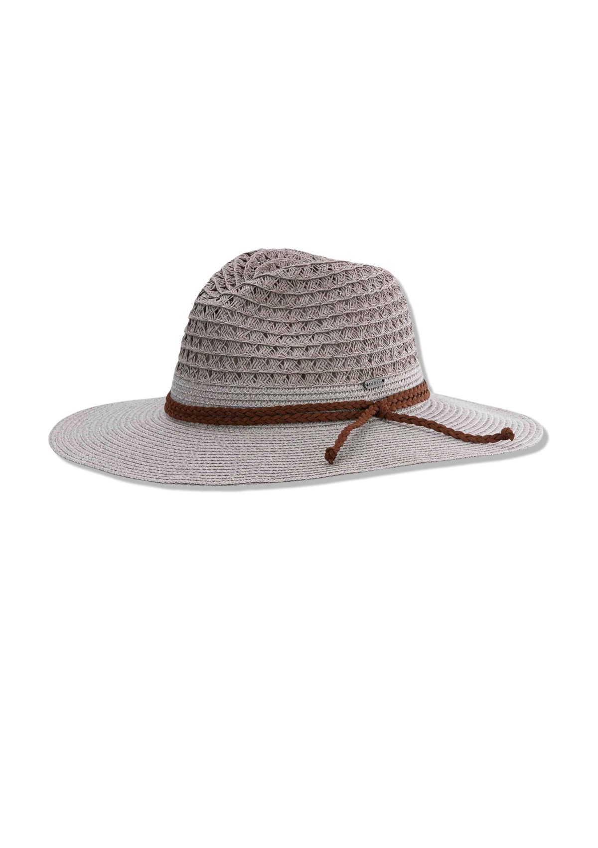Full Brim Open Weave Coastal Hat - Dove -Pistil /Fox River/ FTP Designs / Isotoner / Totes- Ruby Jane-