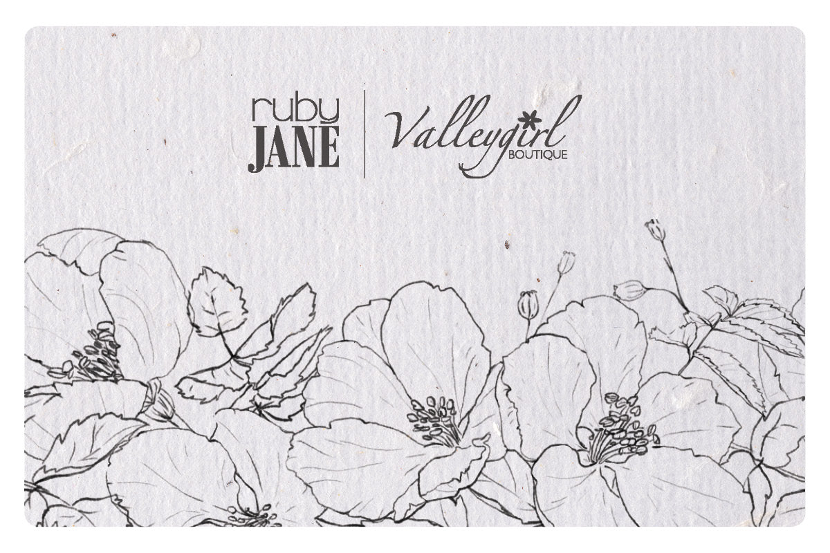 Gift Card---Ruby Jane.
