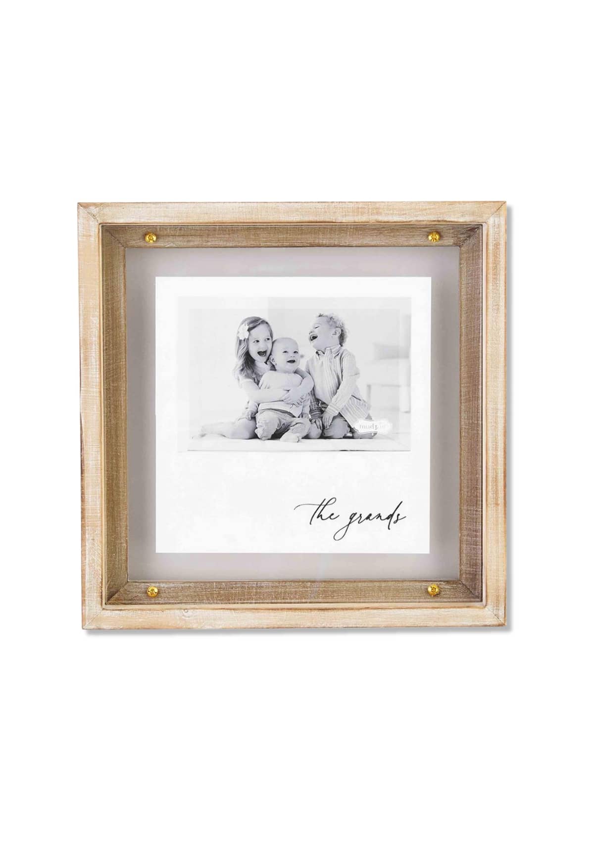 Grands Wood and Brass Frame -Mud Pie / One Coas- Ruby Jane-